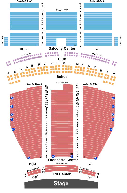 Saenger Theatre Back to the Future Seating Chart